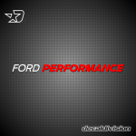 Ford Performance Lettering Sticker